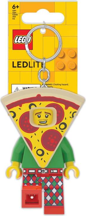 Actual product image Euromic LEGO - Keychain w/LED - Pizza (4006036-LGL-KE176H)