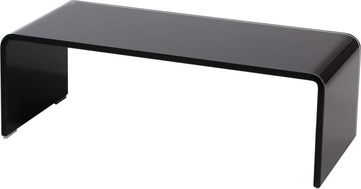 Produktbild Bhp TV-Aufsatz Glas Hagen 60cm schwarz (60 x 25 x 20 cm)