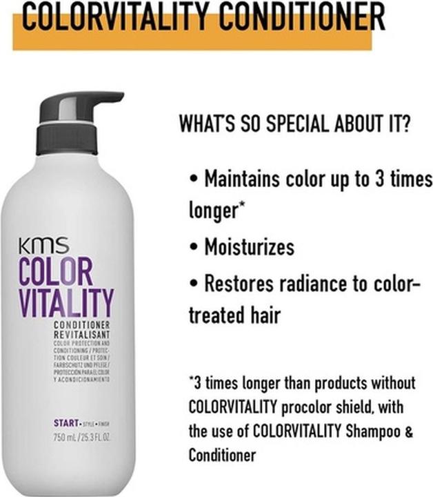 Actual product image KMS California Colourvitality - Conditioner (750 ml)