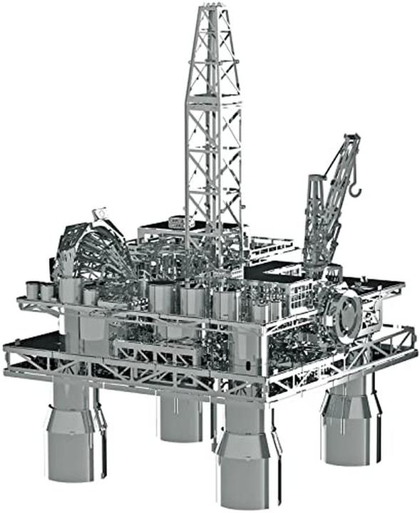 Actual product image Metal Time 3d Plateforme Petroliere 250pcs