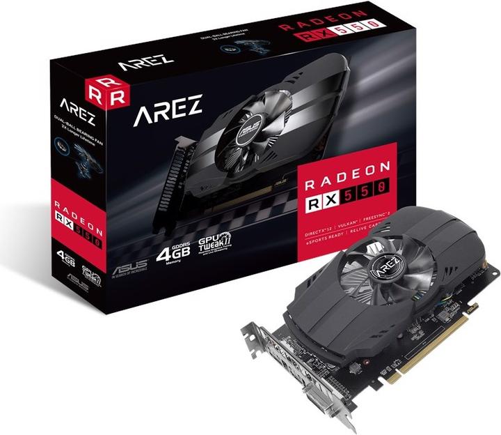 Produktbild ASUS AREZ PH Radeon RX 550 4G M7 (4 GB)