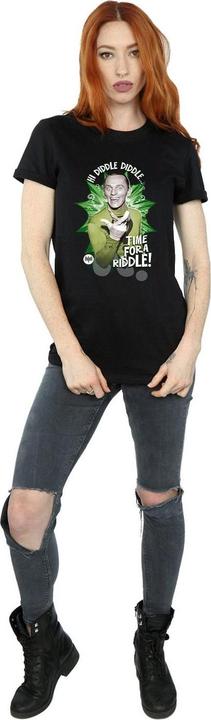 Immagine prodotto Batman TV Series The Riddler Time for a Riddle Maglietta Ampia Donna (S)