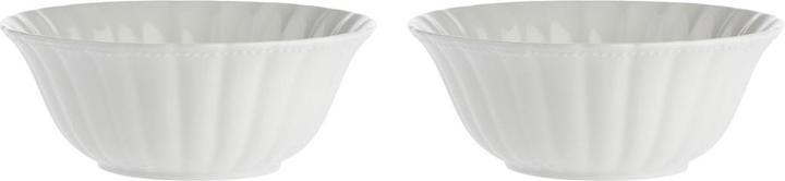La Porcellana Bianca Set mit 2 Ducale Salatschüsseln - Weiss 23 cm (2x)