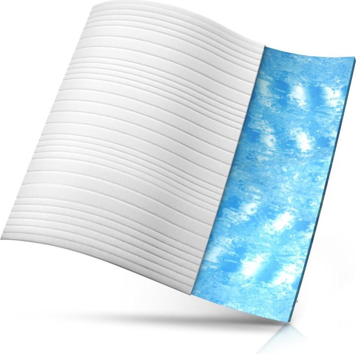 Image du produit AM Qualitätsmatratzen Gelschaum Topper, Gel Memory Foam (90 x 200 cm)