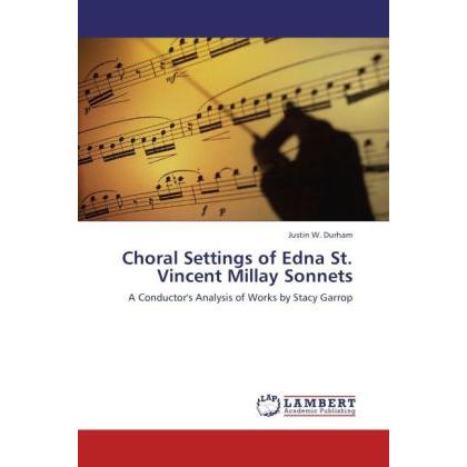 Choral Settings of Edna St. Vincent Millay Sonnets, Fachbücher