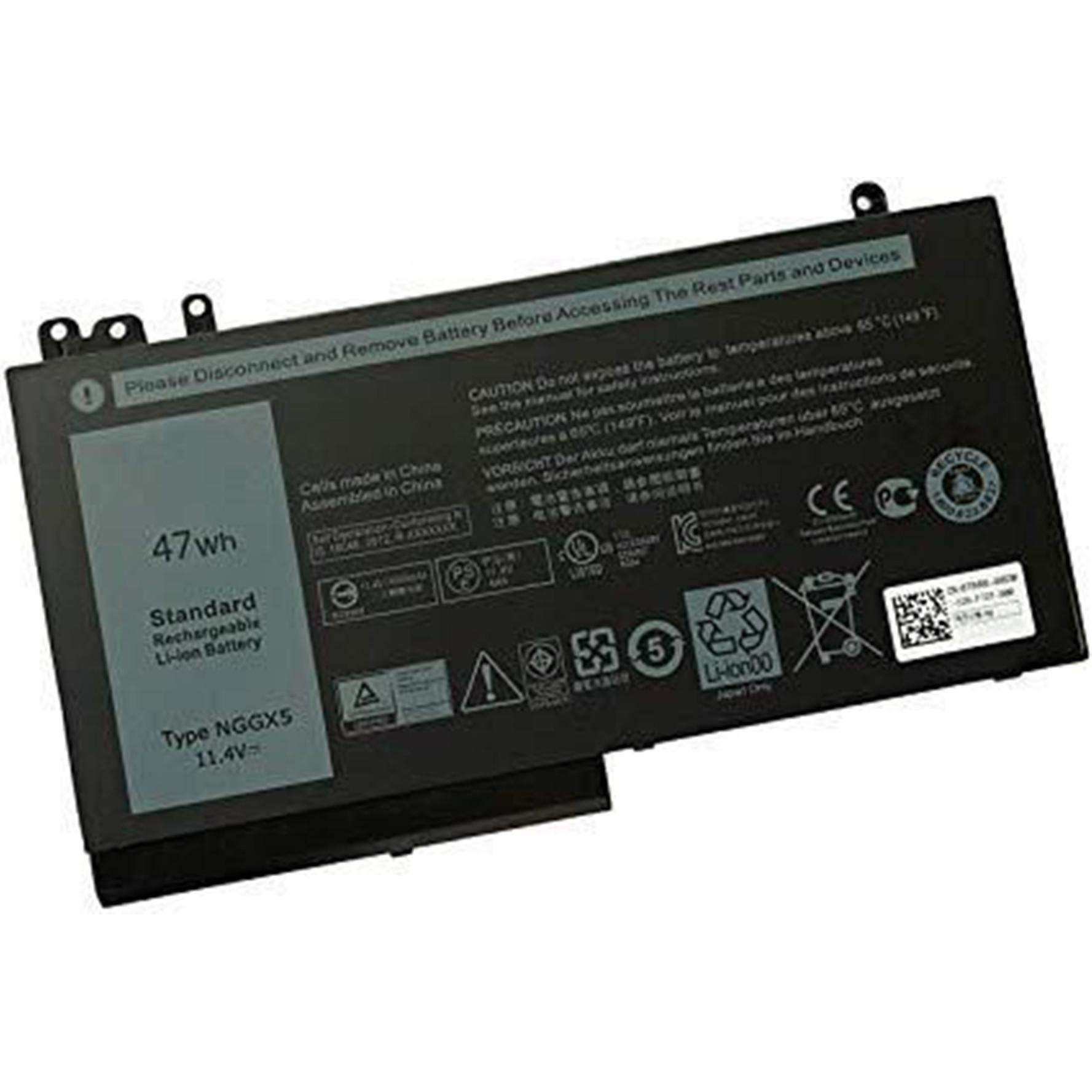 Dell Original Akku für 451-BBUJ (4000 mAh), Notebook Akku, Schwarz