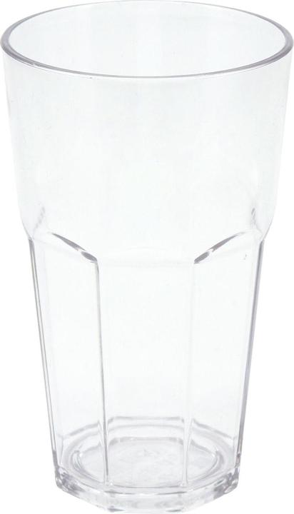 Excellent Houseware Trinkglas aus Kunststoff, 370 ml (0.37 l, 1 x)