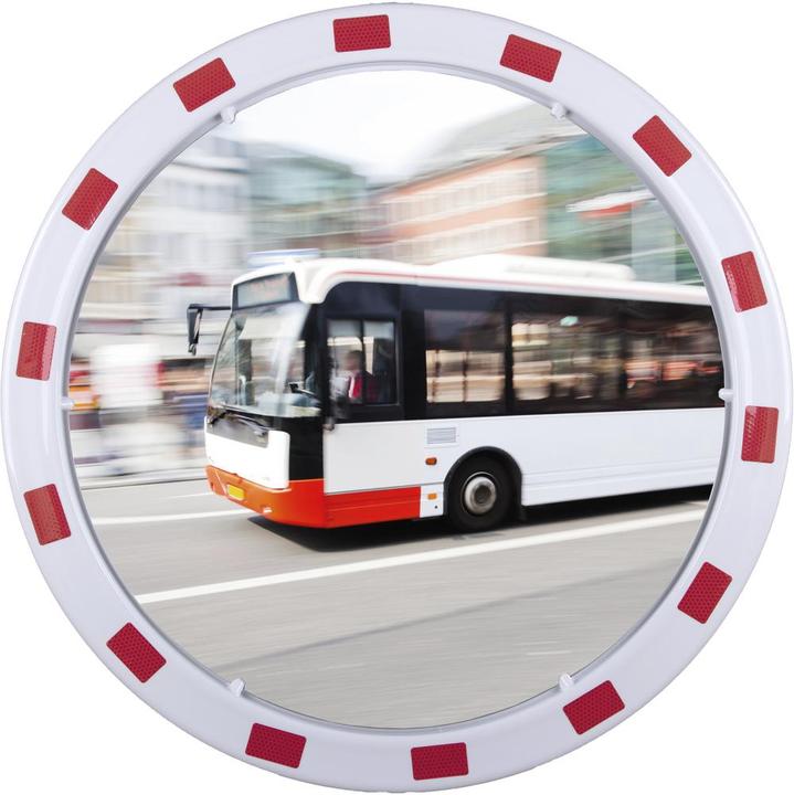 Actual product image Dancop Euvex D 60 cm traffic mirror for indoor and outdoor use (Ø 600 mm)