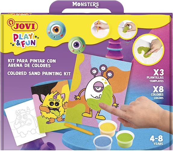Jovi Play&Fun Sandmalerei - Kreaturen