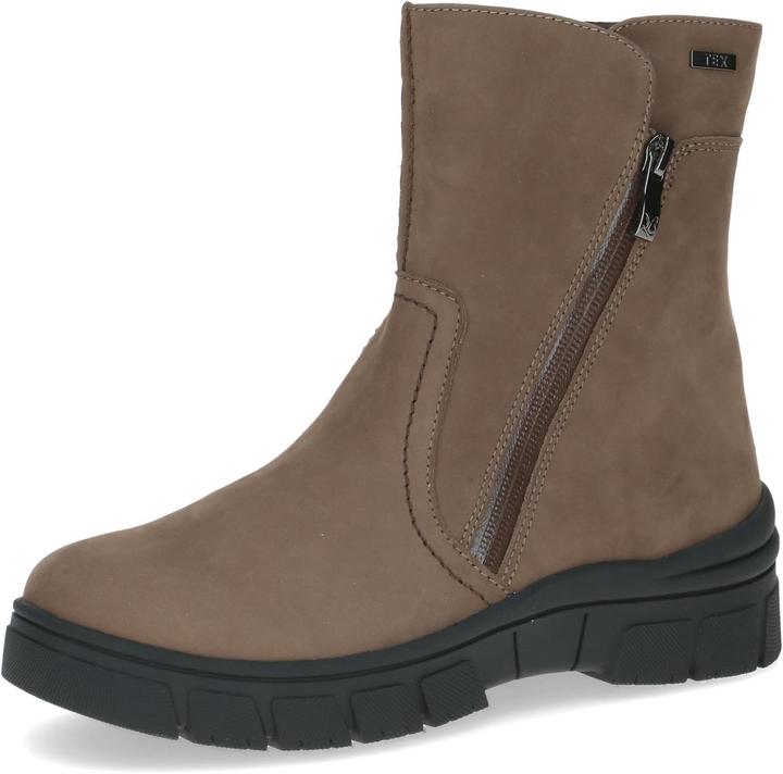 Caprice Dames 9-26437-41 modieuze laarzen, taupe NUBUC, 41 EU, Taupe Nubuc, 41 EU