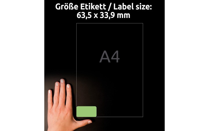 Produktbild Avery L6033 Abziehbare Etiketten
