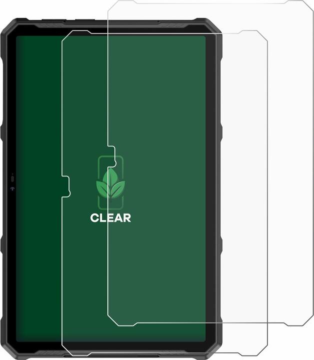 Produktbild ScreenLeaf Schutzfolie nachhaltiger Displayschutz Displayschutzfolie Folie Klar Transparent (2 Stk., Ulefone Armor Pad 4 Ultra)