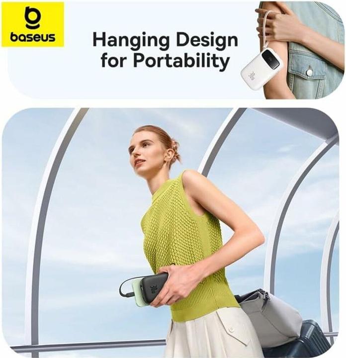 Produktbild Baseus Powerbank QPow 2 10000mAh 30W 2xUSB-C (black) (10000 mAh, 30 W, 37 Wh)