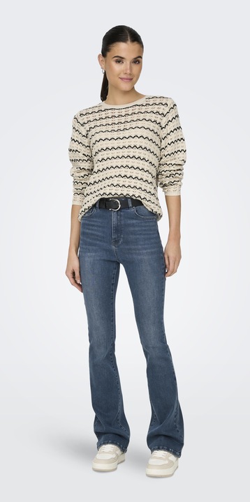 Produktbild Only Normal geschnitten Rundhals Pullover Strickpullover (XL)