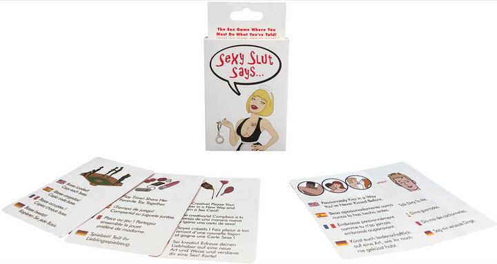 Kheper Games Sexy slet zegt (Kaartspel, Duits, Spaans, Frans, Engels)