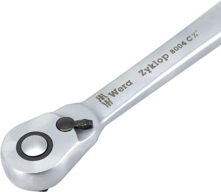 Produktbild Wera 8100 SC 8 Zyklop Metal-Knarrensatz (10  mm, 11 mm, 12 mm, 13 mm, 14 mm, 15 mm, 16 mm, 17 mm, 18 mm, 19 mm)