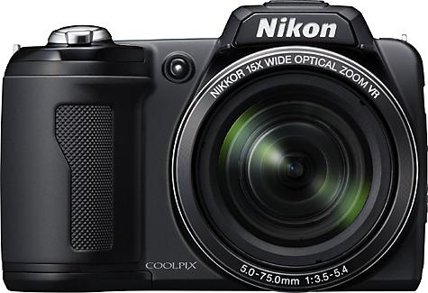 Immagine prodotto Nikon Coolpix L110, 12 Mpixel, zoom 15x, filmati HD, nero (12.39 Mpx, 1/2,3'')