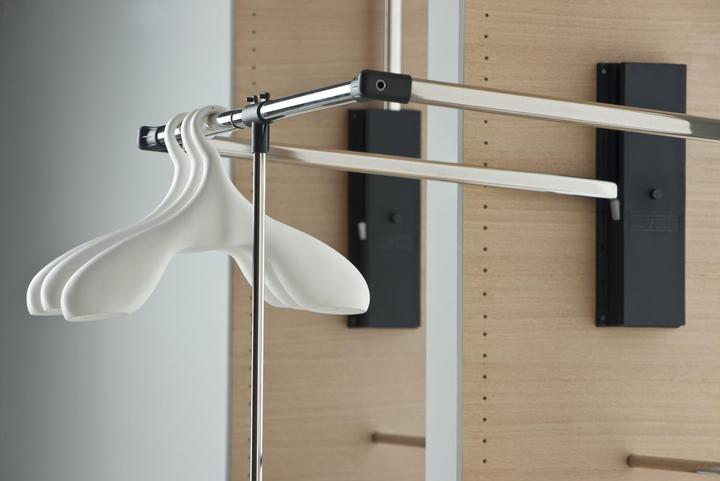 Produktbild Servetto Kleiderlift Professional Kunststoff/Stahl schwarz/verchromt (1 Stk.)