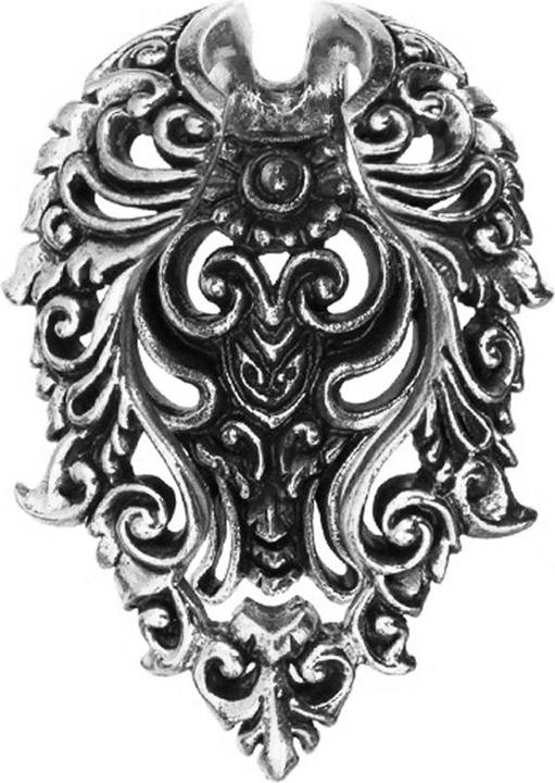 Image du produit Star Piercing Ohrgewicht Schlüsselloch silber Stammes Schild (Laiton)