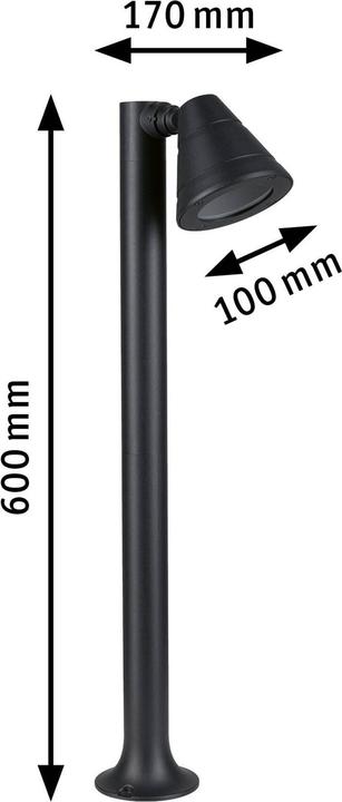 Image du produit Paulmann Borne d'éclairage Trian (GU10, IP44)