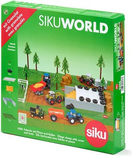 Image du produit Siku Silo de conduite avec bâche, pneus et granules