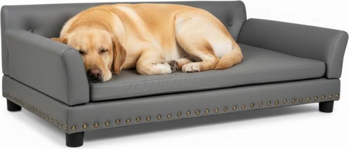Hermex Hundesofa Grösse XL Liegeplatz Hundebett Haustiersofa Hundecouch (Chien)