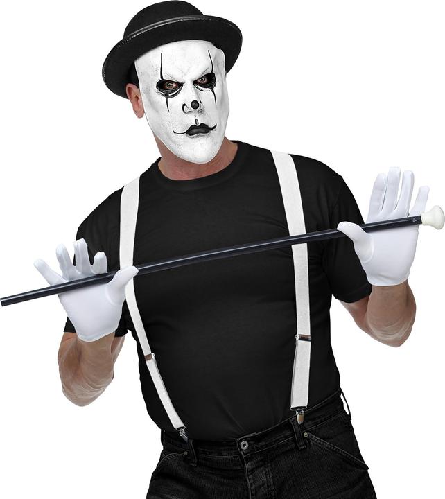 Produktbild Widmann Halbmaske Harlekin Mit Melone