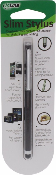 Produktbild InLine Stift für Touchscreens von Smartphone und Tablet
