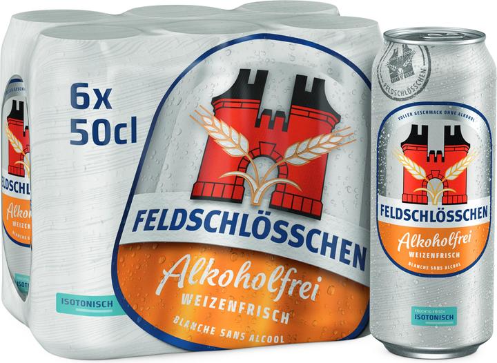Produktbild Feldschlösschen Alkoholfrei Weizenfrisch (6 x 50 cl)