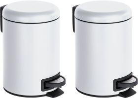 Produktbild Wenko 2 Leman Kosmetikeimer 3,0 l weiss (3 l)