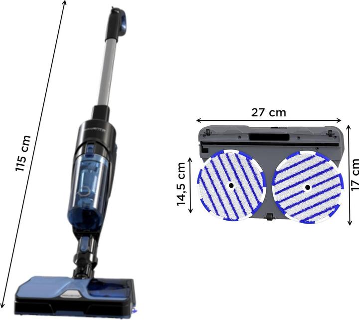 Actual product image Rowenta GZ3038WO X-Combo Allergy Wet&Dry (Vacuuming + mopping)