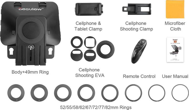 Produktbild Desview T3 (Teleprompter)