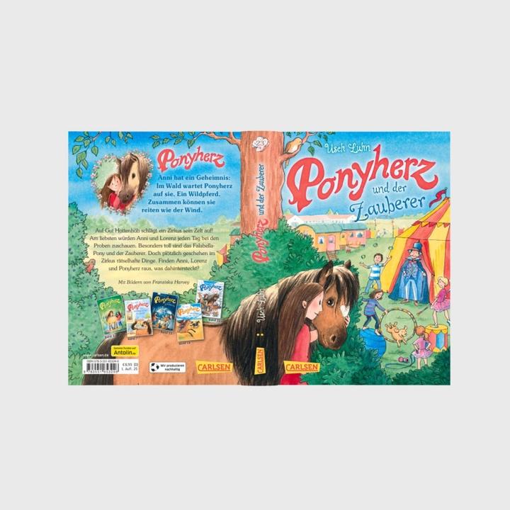 Actual product image Ponyherz 23: Ponyherz und der Zauberer (German, Franziska Harvey, Usch Luhn, 2025)