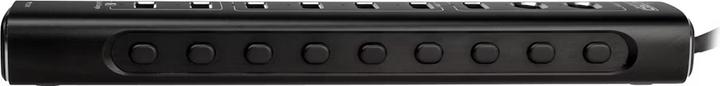 Actual product image Nitro Concepts UH1, 10-port hybrid USB hub, USB 3.2 (10 Ports)
