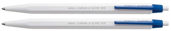 Produktbild Caran d'Ache 824 Kugelschreiber im Blister (Blau, 2 x)