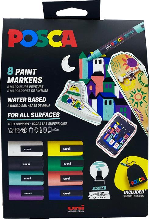 Produktbild Posca Filzstift (8x)