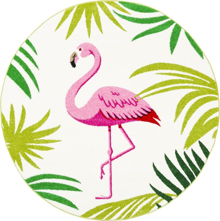 Produktbild Pergamon Designer Teppich Faro Tropical Flamingo (200 cm)