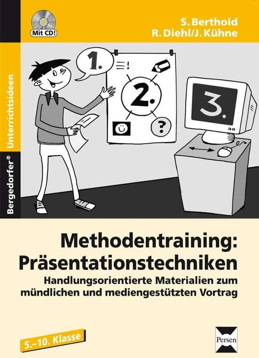 Produktbild Methodentraining: Präsentationstechniken (Deutsch, Joachim Kühne, Renate Diehl, Siegwart Berthold, 2021)
