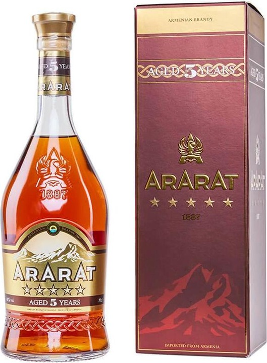 Actual product image Ararat 5 Years Brandy