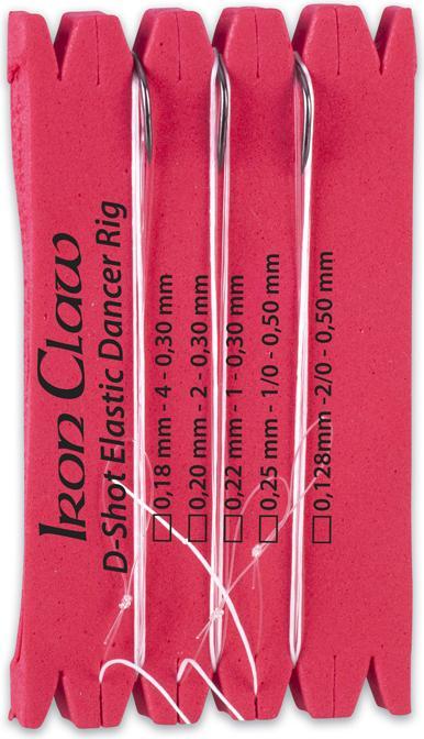 Image du produit Iron Claw D-Shot Elastic Dancer 2.0 Rig 0,18mm 5Stk.