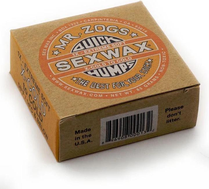 Produktbild Sex Wax Sexwax Quick Humps Surf Wax Cold -14° (YELLOW)