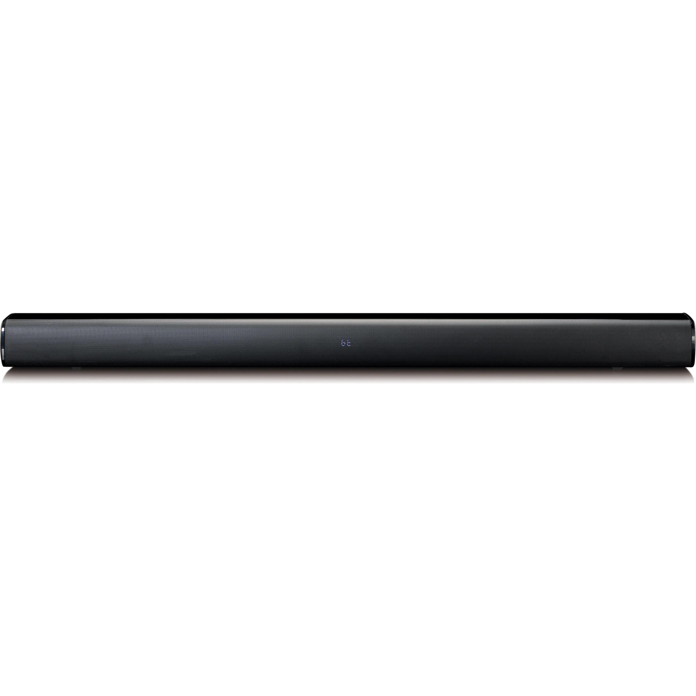 Lenco SB-080 (20 W, 2.1 Kanal), Soundbar, Schwarz