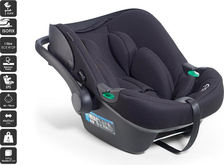 Produktbild BabyGo Style 3in1 - Combi Kinderwagen - Roze