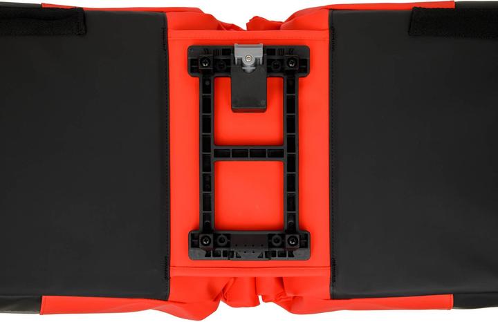 Actual product image New Looxs Bag Nyborg Double MIK red black (34 l, Luggage carrier bag)