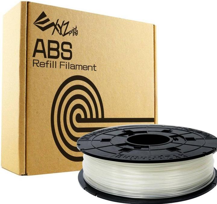 XYZprinting ABS Refill Filament (ABS, 1.75 mm, 600 g, White)