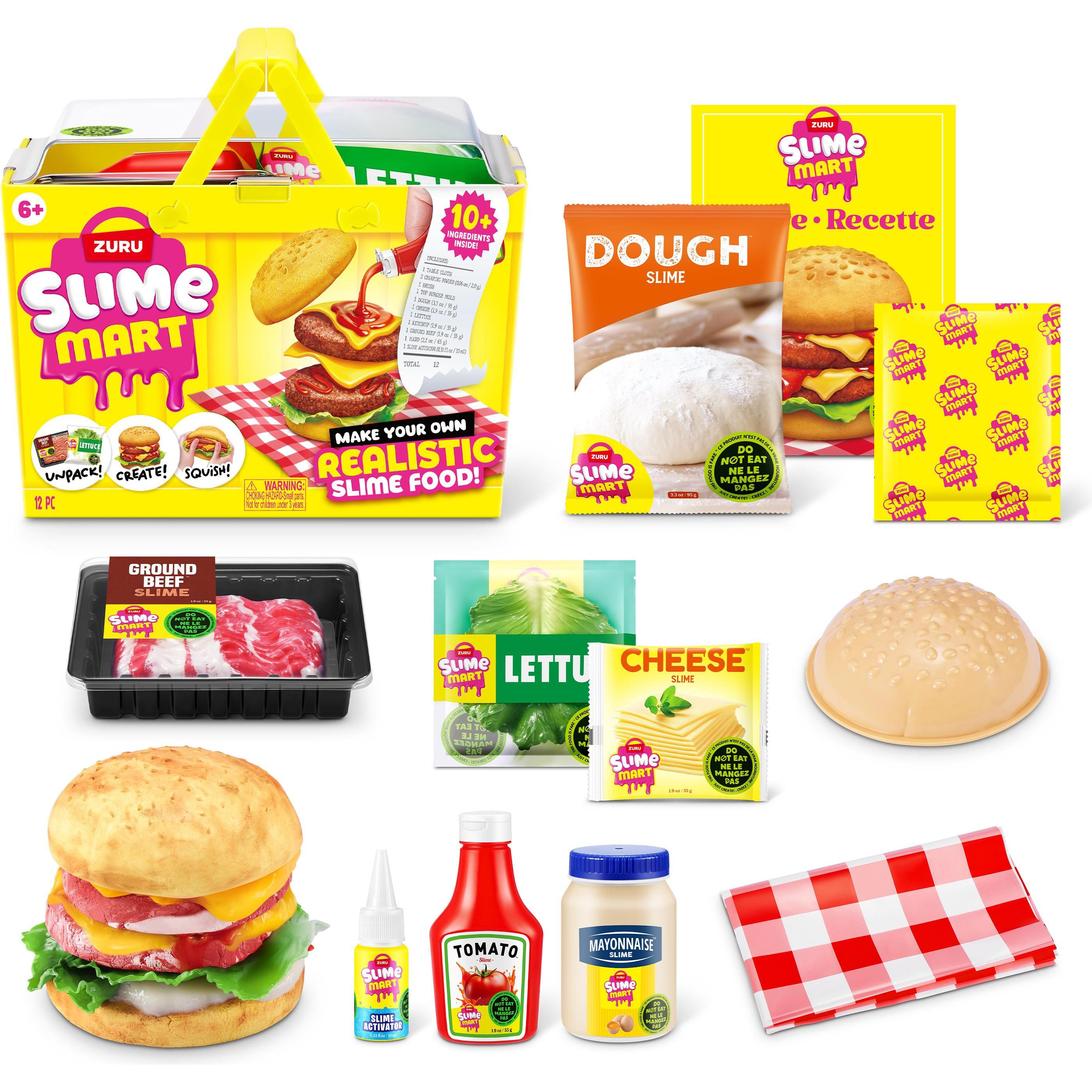 Slime Mart Veelkleurig Shopping Basket Burger