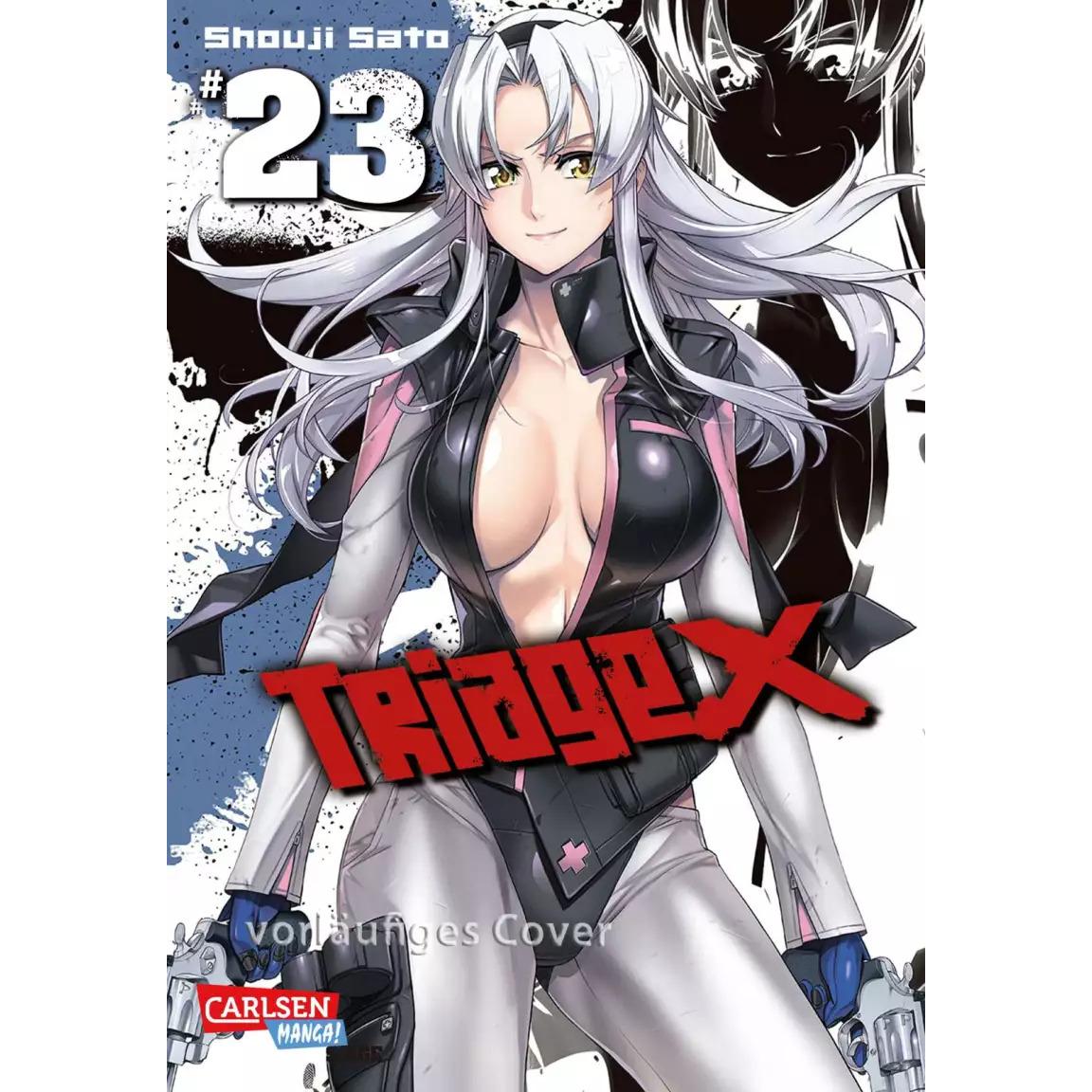 Triage X 23, Belletristik von Shouji Sato, Hiro Yamada