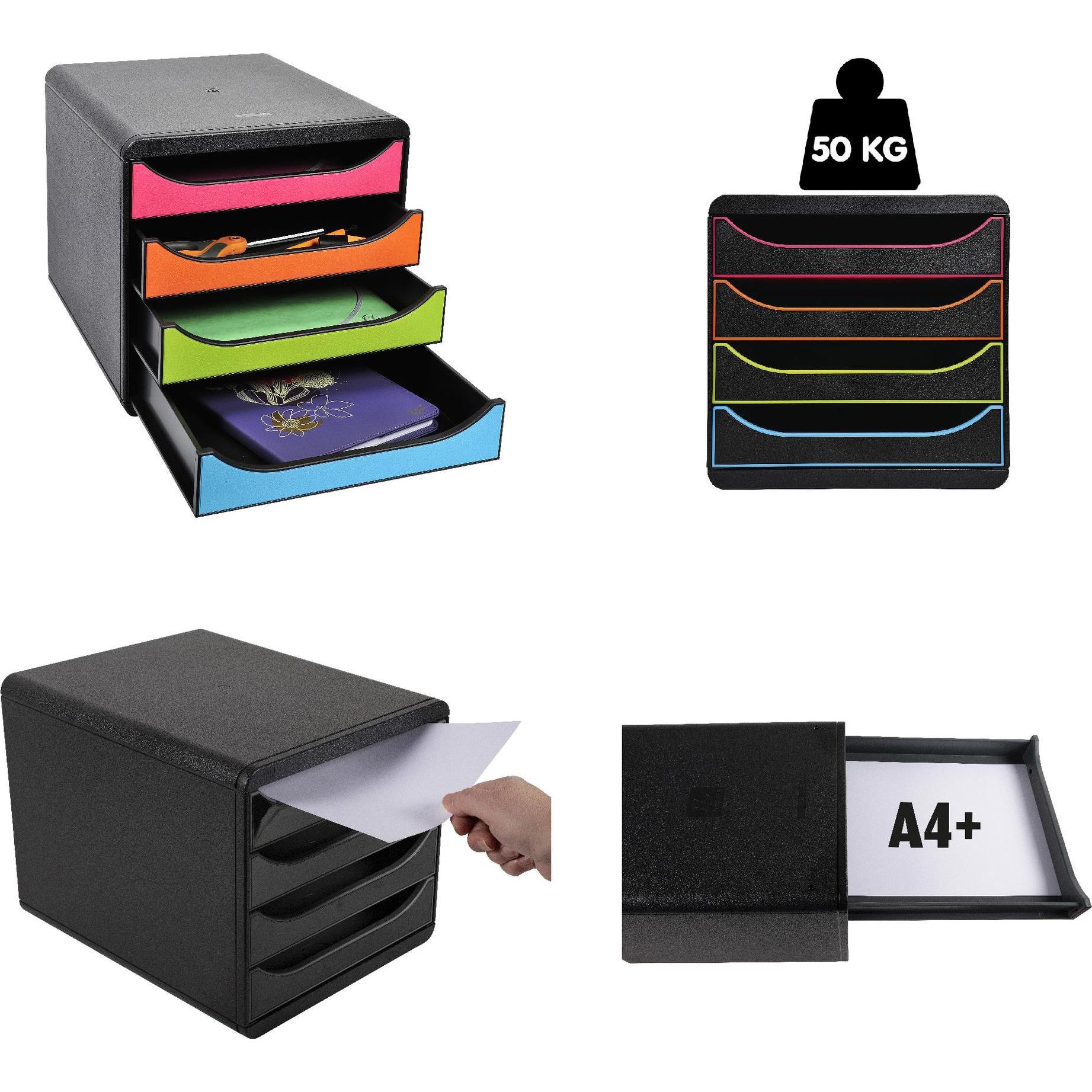 Thumbnail - Exacompta, Dokumentenablage, Selbstständige Schubladenboxen (A4+)
