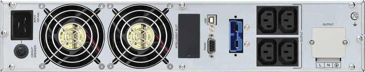 Actual product image Powerwalker VFI 3000 CRM LCD 3000VA / 2400W Online UPS Tower/Rack Dual Converter SNMP Slot (3000 VA, 2400 W, Online double converter UPS)