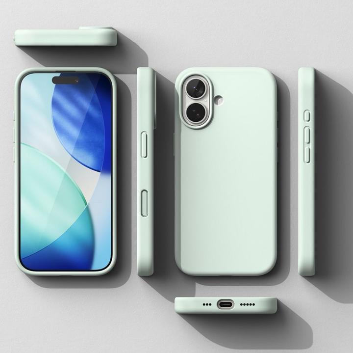 Immagine prodotto Ringke Silikon Magnetische MagSafe Hülle für iPhone 17 Pro - Minze (Apple iPhone 17 Pro)